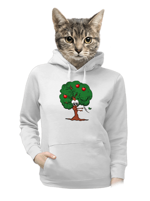 dámska mikina klokanka