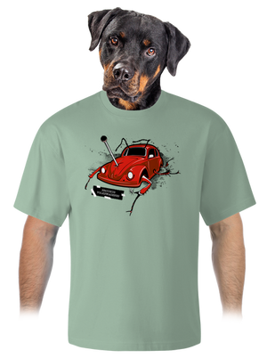 unisex tričko oversized