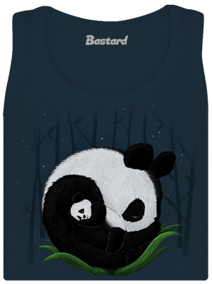 Dve spiace pandy dámske tielko klasické Navy