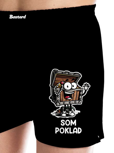 Som poklad pánske trenky Black