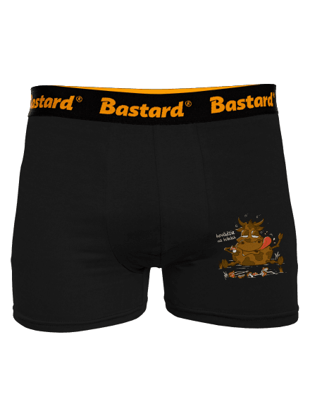 Hovädzie na hubách boxerky Black