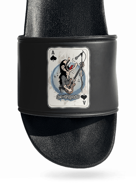 Ace of Spades šľapky Black