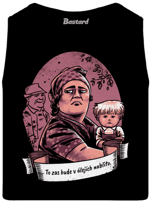 B14: Slavnosti sněženek pánske tielko Black