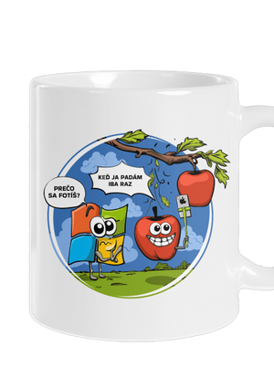 Padám iba raz klasický hrnček White