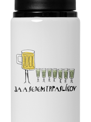 Ja a sedem trpaslíkov flaša na vodu White