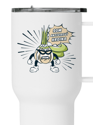 Antivirový hrdina termohrnček White