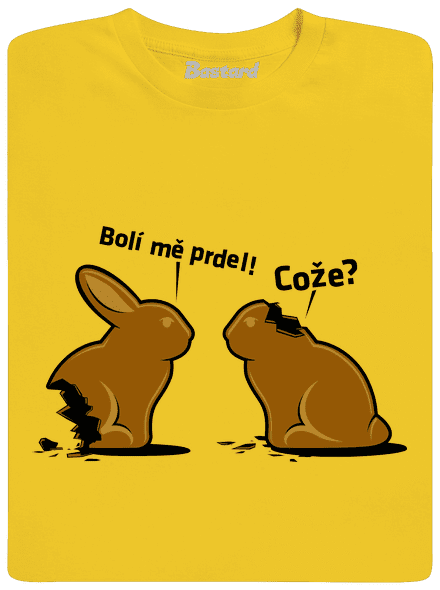 Bolí ma prdel pánske tričko Gold