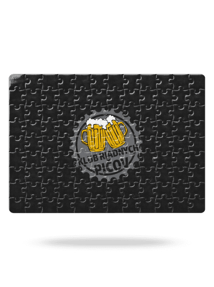 Klub riadnych pičov puzzle White