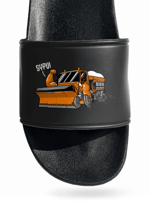 Sypu šľapky Black