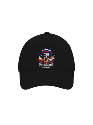 Prikázané uvoľnenie šiltovka baseballka Black
