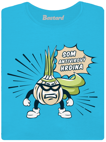 Antivirový hrdina dámske tričko Blue Atol