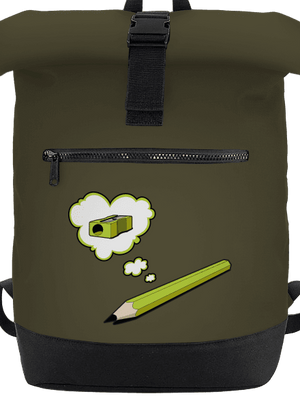 Ceruzka a Strúhatko batoh Military Green