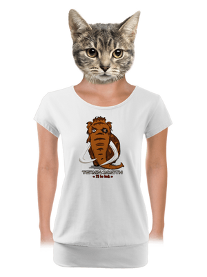 dámske tričko s lemom