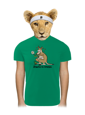 Šťastie vo vrecku detské športové tričko Kelly Green Mal