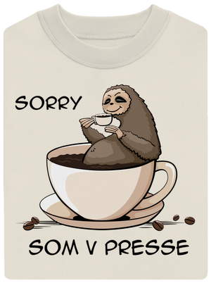 V presse unisex mikina bez kapucne Off White