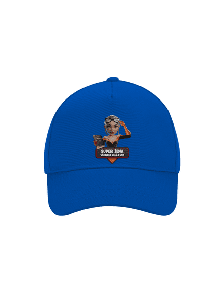 Super mama šiltovka baseballka Bright Royal
