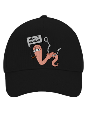 Na háku šiltovka baseballka Black