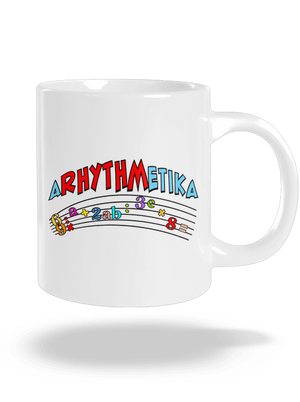 Arhythmetika veľký hrnček White