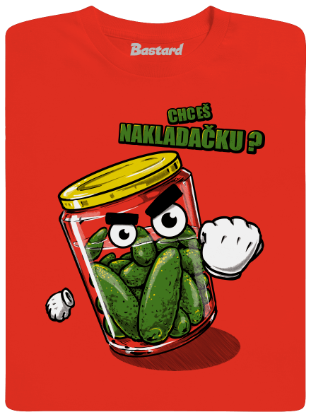 Nakladačka pánske tričko Fiery Red