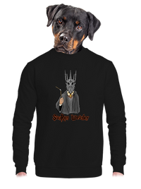 unisex mikina bez kapucne