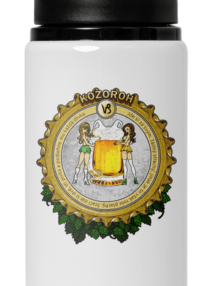 Pivný horoskop: Kozorožec flaša na vodu White