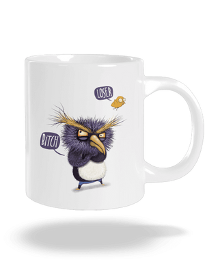 Tučniak nelieta veľký hrnček White