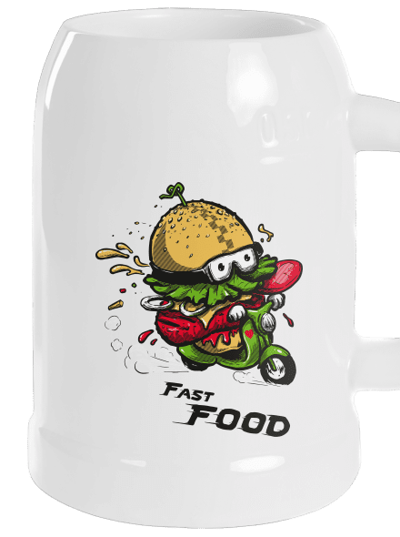 Fast Food polliter White