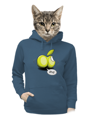 iPrd dámska mikina klokanka Denim