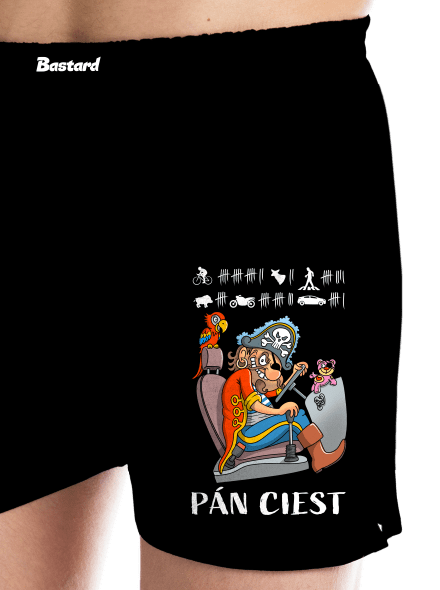 Pán ciest pánske trenky Black