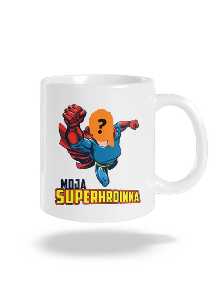 Moja superhrdinka klasický hrnček White
