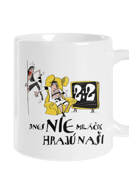 Hrajú naši klasický hrnček White