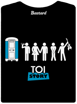 Toi Story dámske tričko s lemom Black