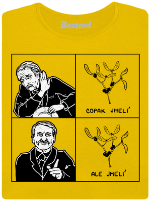 Cimrman: Copak jmelí dámske tričko Yellow
