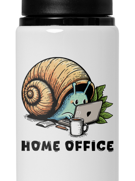 Slimákov home office flaša na vodu White