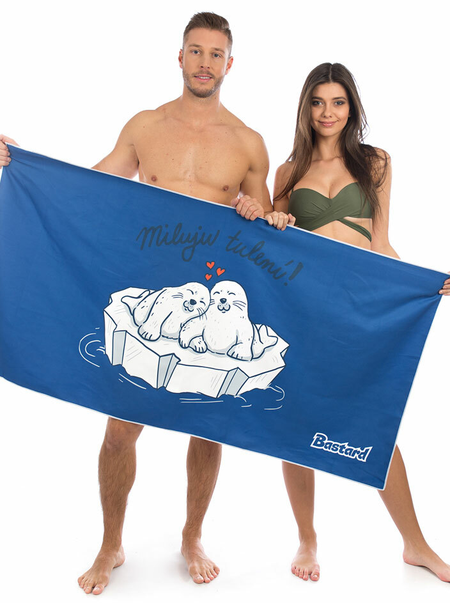 Miluju tulení rýchloschnúca osuška