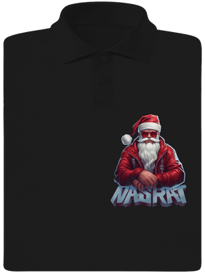 Sranta Klaus pánska polokošeľa Black