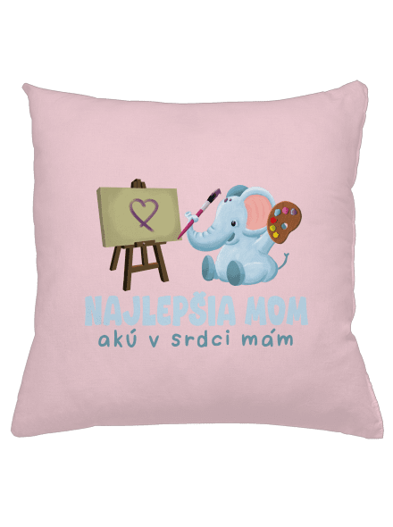 Najlepšia mom vankúš Light Pink