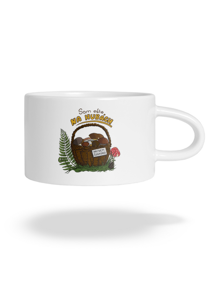 Na hubách hrnček makronka White