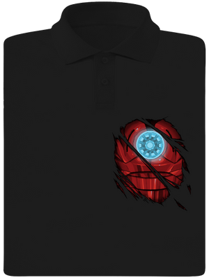 Ironman pánska polokošeľa Black