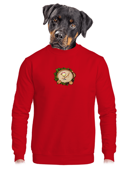 Vínny horoskop: Strelec unisex mikina bez kapucne Red