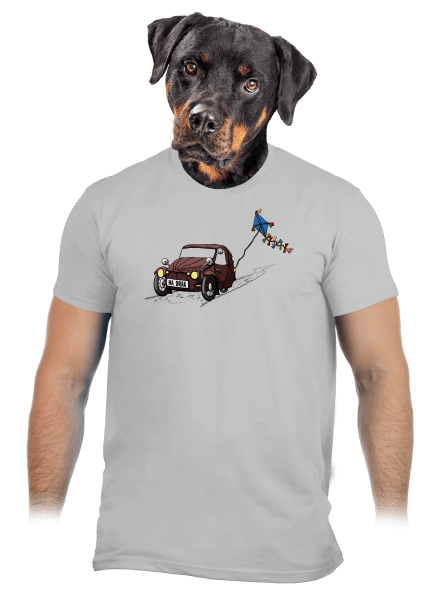 Hadrák pánske tričko Pacific Grey