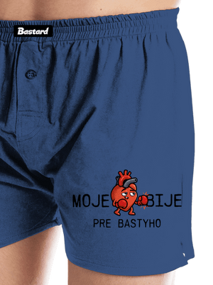 Moje srdce bije pánske trenky Blue