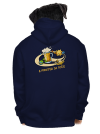 pánska mikina na zips