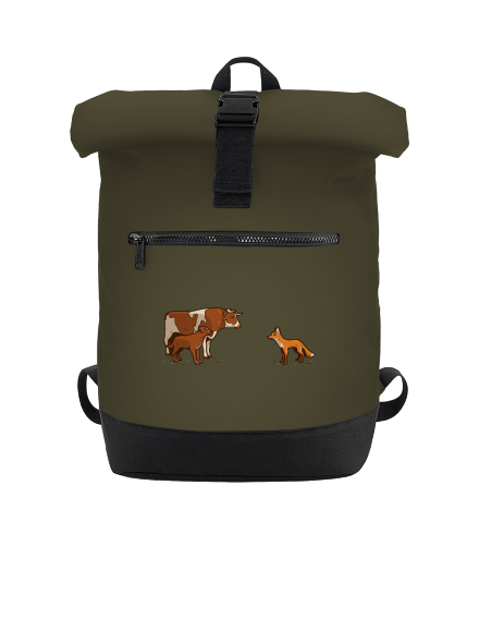 Vůl, pes a vulpes batoh Military Green