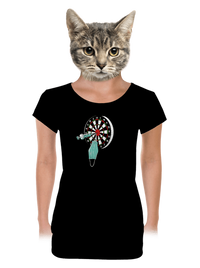 dámske tričko s lemom