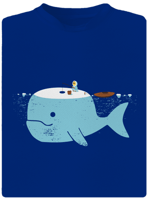 Rybárčenie pánske športové tričko Royal Blue Mal