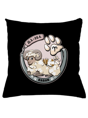 Psí horoskop: Baran vankúš Black