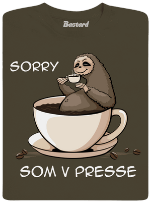 V presse pánske dlhý rukáv Urban Khaki