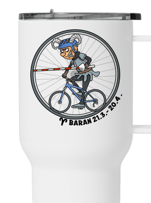 Cyklistický horoskop: Baran termohrnček White