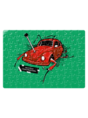 Chrobák puzzle White